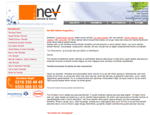 Tablet Screenshot of nevtemizlik.com